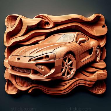 3D модель Toyota Supra (STL)